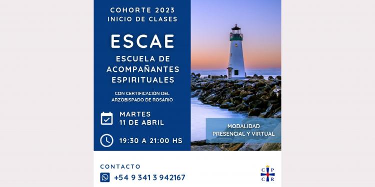 Nuevo curso de la Escuela de Acompañantes Espirituales en Rosario Nuevo curso de la Escuela de Acompañantes Espirituales en Rosario