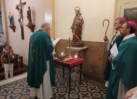 Nuevo párroco en Guadalupe: una celebración marcada por la solemnidad y la tradición