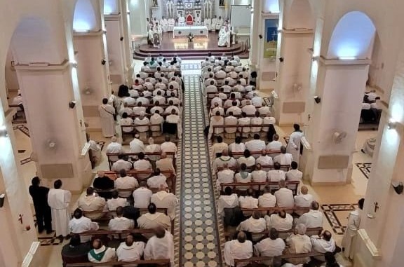 El clero argentino reflexiona sobre ministerio y sinodalidad en Villa Cura Brochero
