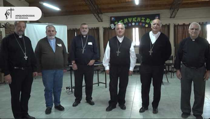 Los obispos de las cuatro diócesis cuyanas afianzan el camino sinodal