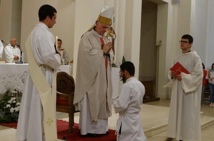 Ordenaciones dos sacerdotes y de un diácono en la diócesis de Nueve de Julio Ordenaciones dos sacerdotes y de un diácono en la diócesis de Nueve de Julio