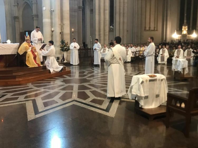 Felicidad en la Iglesia platense por la ordenación de dos sacerdotes Felicidad en la Iglesia platense por la ordenación de dos sacerdotes