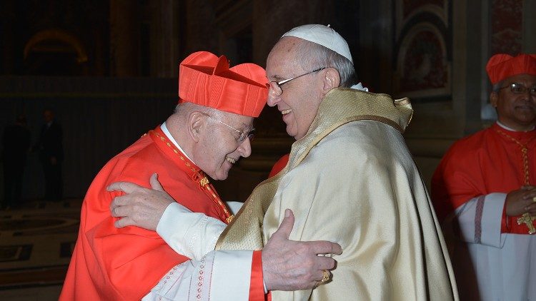 El Papa envió sus condolencias por la muerte del Card. Rauber El Papa envió sus condolencias por la muerte del Card. Rauber
