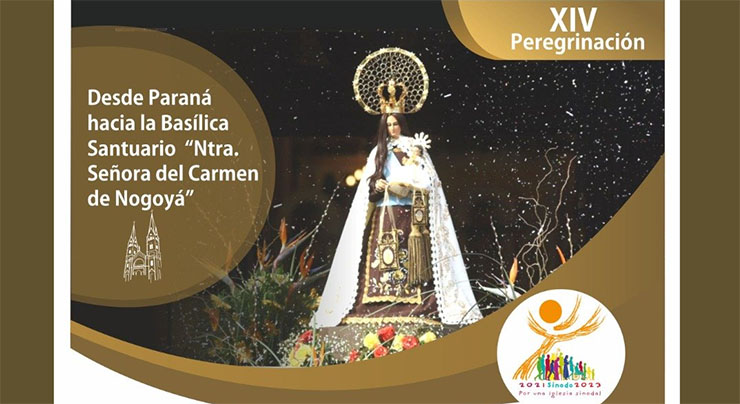 Paraná se prepara para la XIV peregrinación hacia Nogoyá Paraná se prepara para la XIV peregrinación hacia Nogoyá