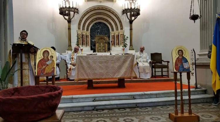 Polacos y ucranianos, unidos en una misa de acción de gracias Polacos y ucranianos, unidos en una misa de acción de gracias