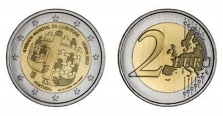 Se emitirá una moneda conmemorativa de la JMJ de Lisboa Se emitirá una moneda conmemorativa de la JMJ de Lisboa