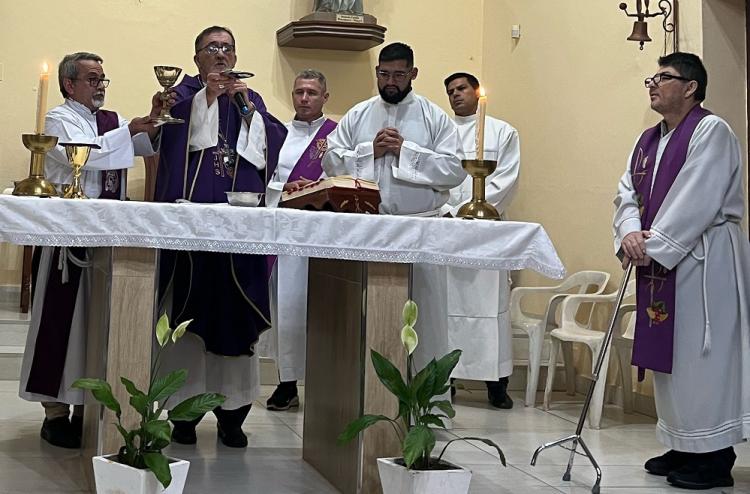 Posadas: misa por el Seminario Santo Cura de Ars para cerrar el año