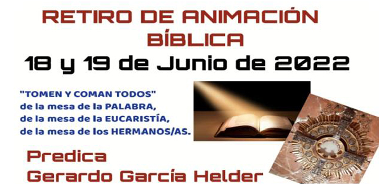 Predicarán en la diócesis de Rafaela un retiro de animación bíblica Predicarán en la diócesis de Rafaela un retiro de animación bíblica