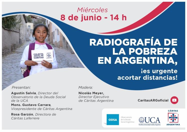 Presentan "Radiografía de la pobreza en Argentina, ¡Es urgente acortar distancias!" Presentan "Radiografía de la pobreza en Argentina, ¡Es urgente acortar distancias!"