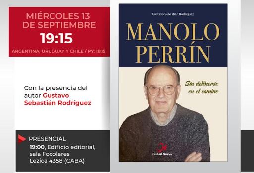 Presentan un libro sobre el siervo de Dios Manolo Perrín