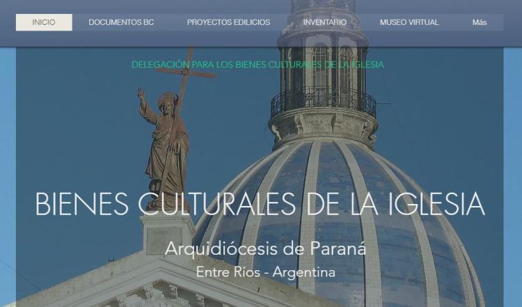 Bienes culturales de la arquidiócesis de Paraná inaugura nuevo sitio web Bienes culturales de la arquidiócesis de Paraná inaugura nuevo sitio web