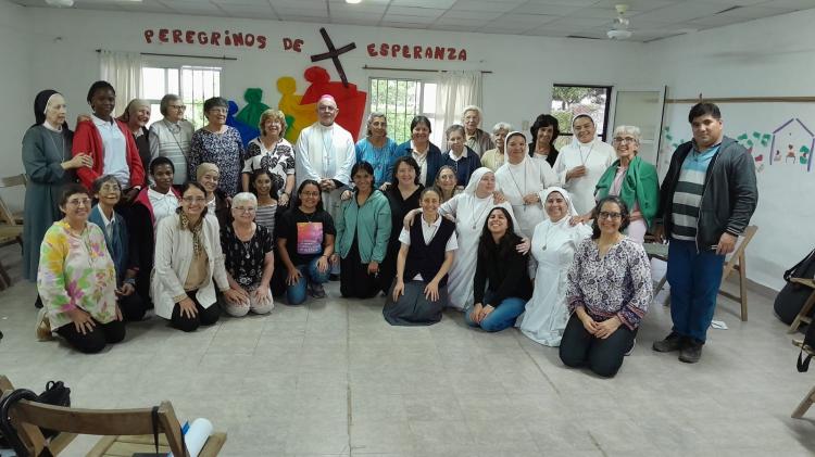 Jubileo 2025: encuentro de Mons. Dus con representantes de la vida consagrada