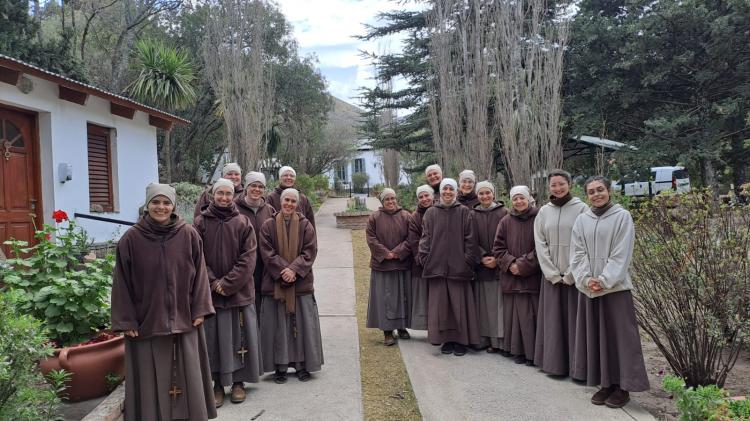 Profesión temporal en el monasterio Abba Padre Profesión temporal en el monasterio Abba Padre