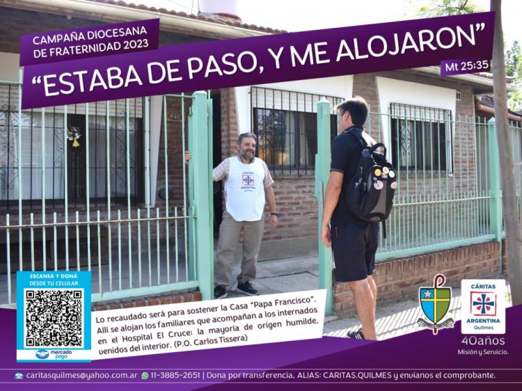 Quilmes puso en marcha la Campaña diocesana de Fraternidad 2023 Quilmes puso en marcha la Campaña diocesana de Fraternidad 2023