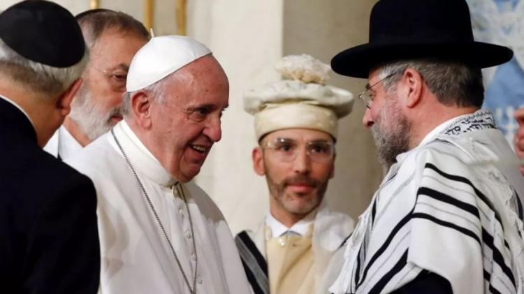 Rabinos agradecen al Papa por sembrar amistad en medio de animosidad Rabinos agradecen al Papa por sembrar amistad en medio de animosidad