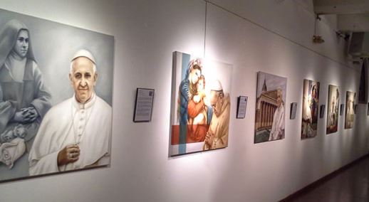 Se inaugurará en La Plata una muestra de arte por la salud de Francisco Se inaugurará en La Plata una muestra de arte por la salud de Francisco