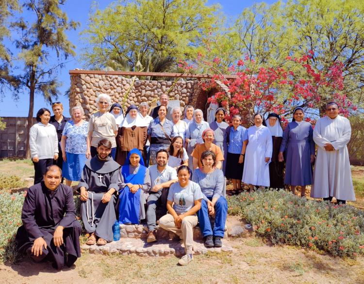 Religiosos y consagrados de Añatuya tuvieron un encuentro diocesano