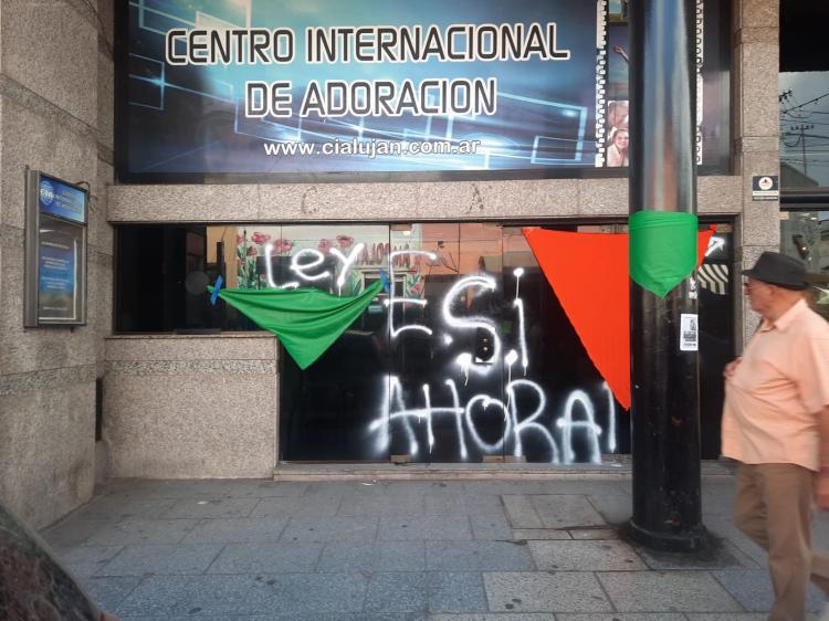 Repudio por el ataque vandálico a un lugar de culto evangélico en Luján Repudio por el ataque vandálico a un lugar de culto evangélico en Luján