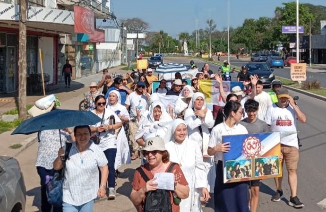 Resistencia: Peregrinación Jubilar de la Vida Consagrada arquidiocesana Resistencia: Peregrinación Jubilar de la Vida Consagrada arquidiocesana