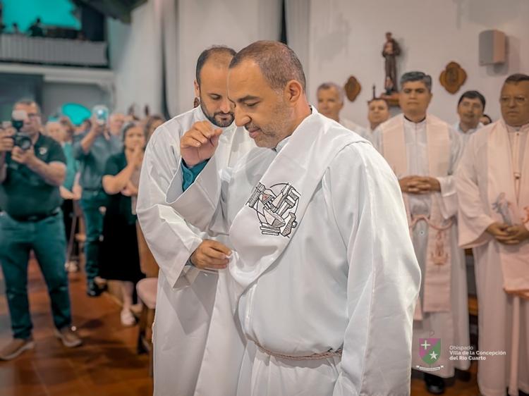 Río Cuarto: Mons. Uriona ordenó un diácono camino al sacerdocio Río Cuarto: Mons. Uriona ordenó un diácono camino al sacerdocio
