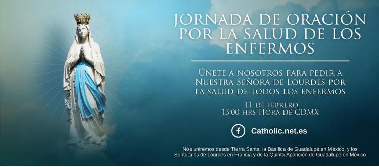 Rosario por los enfermos a la Virgen de Lourdes Rosario por los enfermos a la Virgen de Lourdes