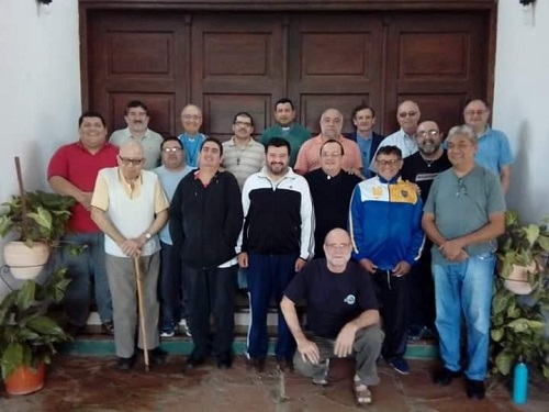 Sacerdotes diocesanos de Goya realizaron una semana de ejercicios espirituales