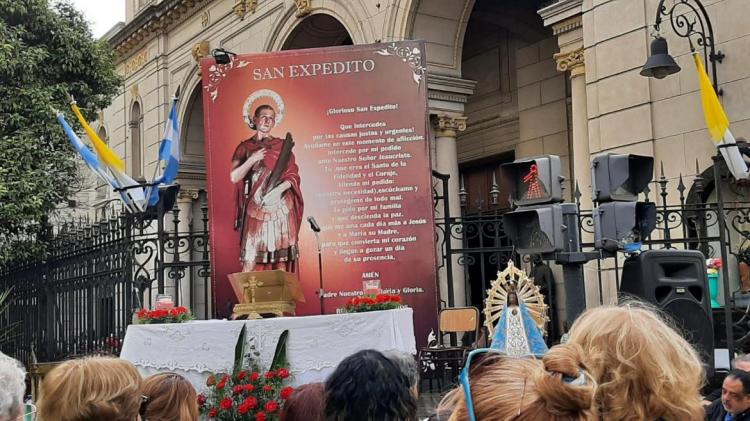 San Expedito: celebración de los 20 años en el santuario de Balvanera San Expedito: celebración de los 20 años en el santuario de Balvanera
