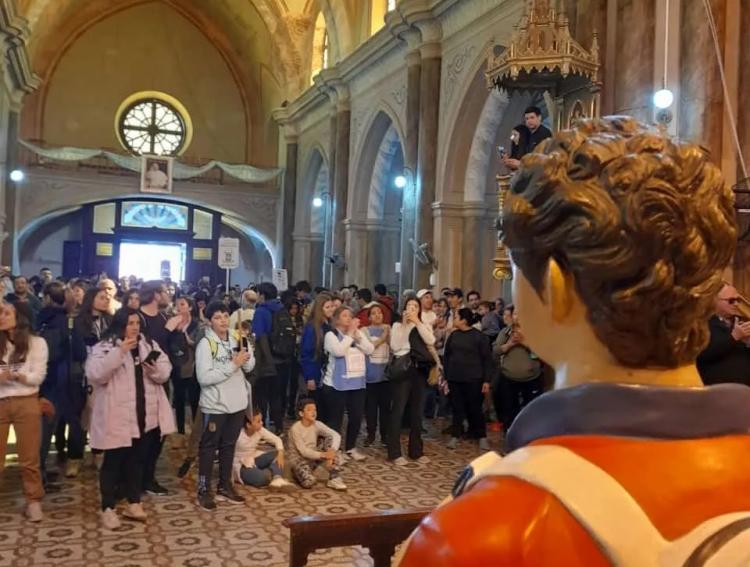 San Francisco: la Peregrinación Juvenil tuvo un marcado espíritu eucarístico San Francisco: la Peregrinación Juvenil tuvo un marcado espíritu eucarístico