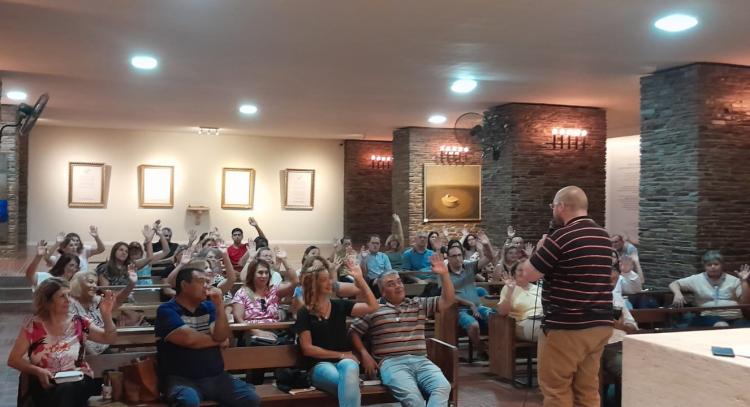 San Juan: encuentro sinodal de referentes de instituciones y pastorales San Juan: encuentro sinodal de referentes de instituciones y pastorales