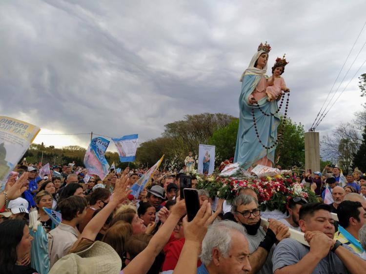 San Justo: se viene una nueva caravana de la Virgen Caacupe'i San Justo: se viene una nueva caravana de la Virgen Caacupe'i