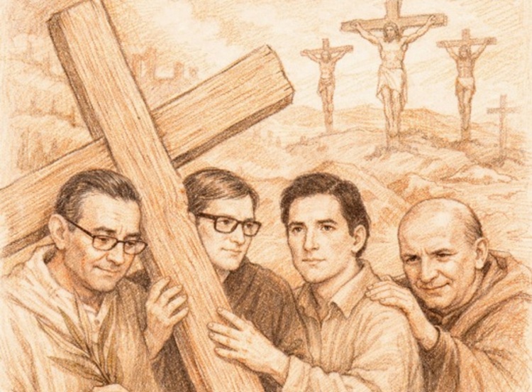 San Luis: viacrucis por los 50 años del martirio de los beatos riojanos