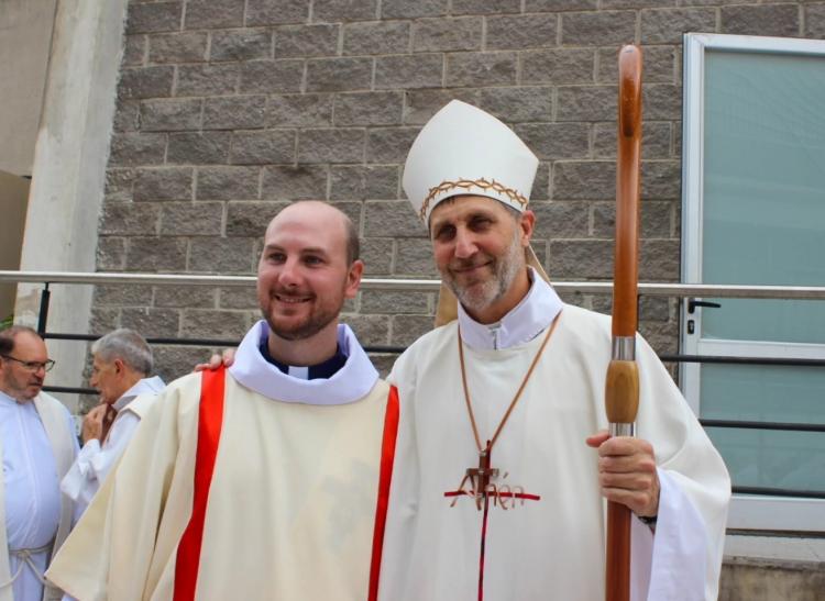 San Martín : Mons. Fassi ordenó diácono a un seminarista