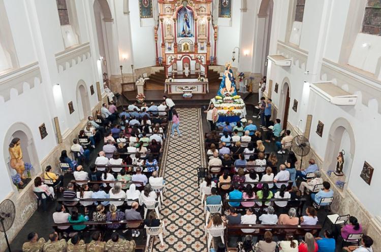 Santo Tomé celebró la Inmaculada Concepción con misa y procesión