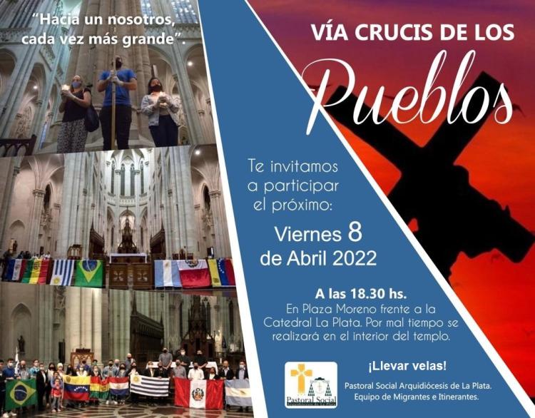 Se llevará a cabo en La Plata el Viacrucis de los Pueblos Se llevará a cabo en La Plata el Viacrucis de los Pueblos