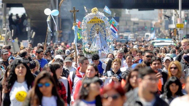Se realizará una peregrinación abreviada al Santuario de la Virgen de Luján Se realizará una peregrinación abreviada al Santuario de la Virgen de Luján