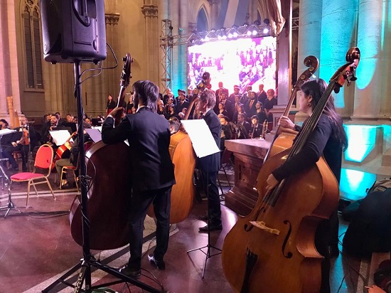 Se realizó una gala lírica de la Misa Criolla en la catedral de La Plata Se realizó una gala lírica de la Misa Criolla en la catedral de La Plata