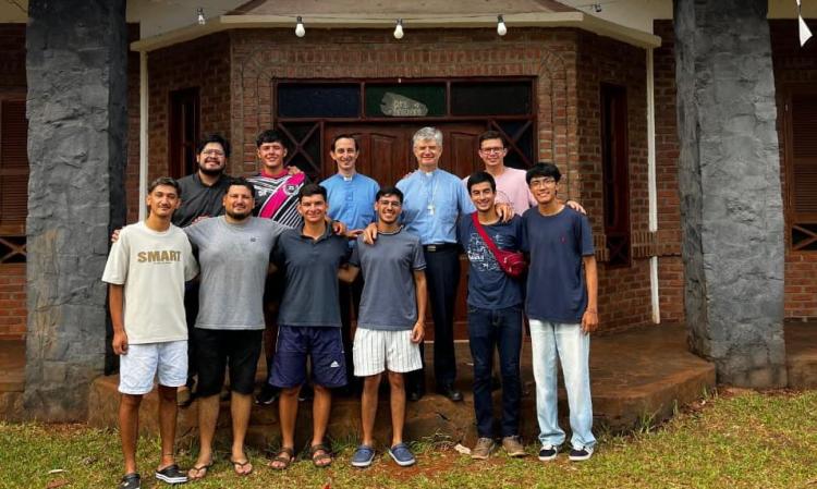 Convivencia de seminaristas en Santo Tomé: oración y fraternidad