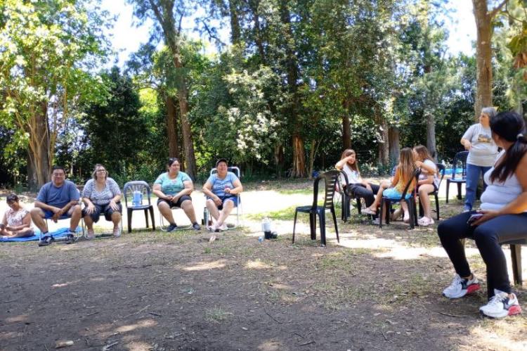 Campamento en Gándara: sin horarios y en contacto con la naturaleza