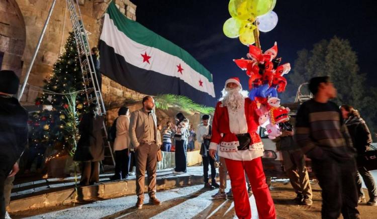 Siria: los cristianos celebraron su primera Navidad sin ser reprimidos Siria: los cristianos celebraron su primera Navidad sin ser reprimidos