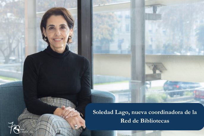 Soledad Lago, nueva coordinadora de la Red de Bibliotecas de la ODUCAL Soledad Lago, nueva coordinadora de la Red de Bibliotecas de la ODUCAL