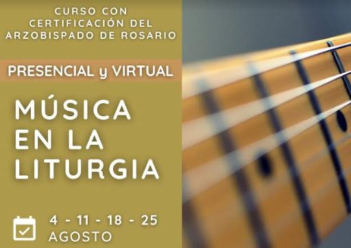 Taller de música litúrgica con certificación del Arzobispado de Rosario Taller de música litúrgica con certificación del Arzobispado de Rosario