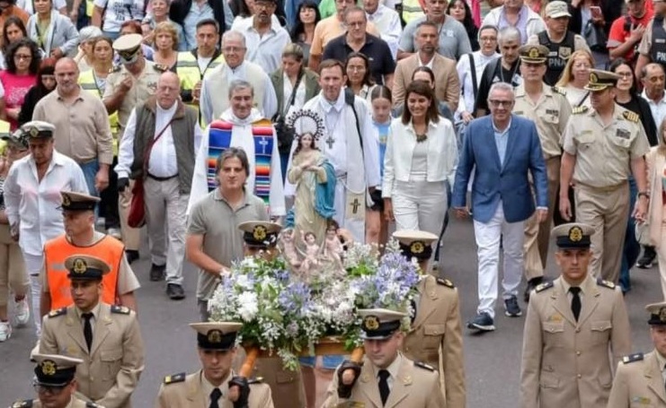 Tigre: misa y procesión náutica en la solemnidad de la Inmaculada Concepción