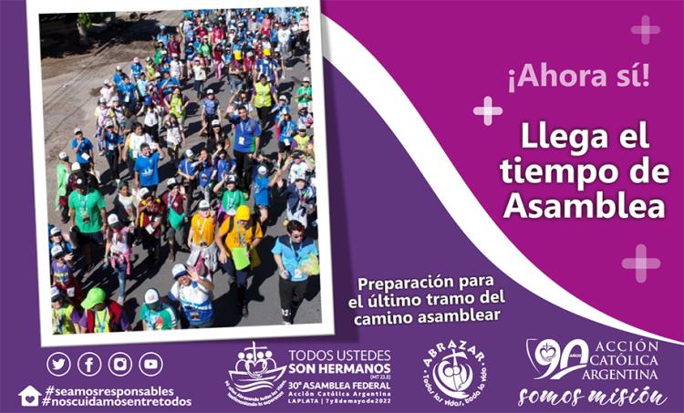 Ultiman detalles para la 30ª Asamblea Federal de la Acción Católica Argentina Ultiman detalles para la 30ª Asamblea Federal de la Acción Católica Argentina