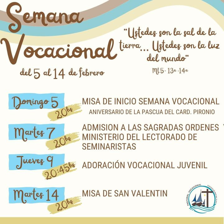Últimos detalles para el inicio de la semana vocacional en Mar del Plata Últimos detalles para el inicio de la semana vocacional en Mar del Plata