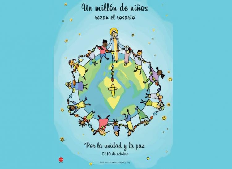 Un millón de niños rezarán este martes el rosario Un millón de niños rezarán este martes el rosario