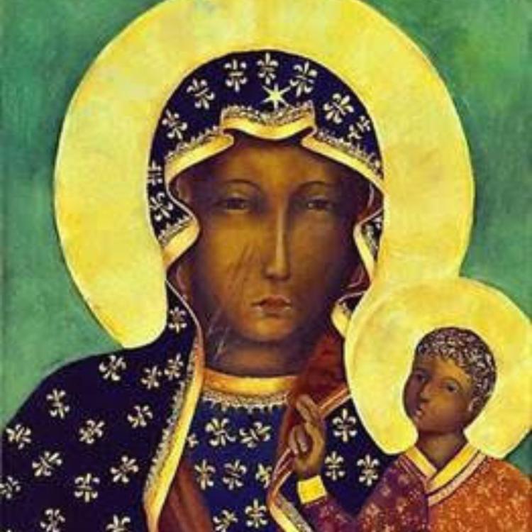 Una imagen de la Virgen de Czestochowa está peregrinando por la Argentina Una imagen de la Virgen de Czestochowa está peregrinando por la Argentina