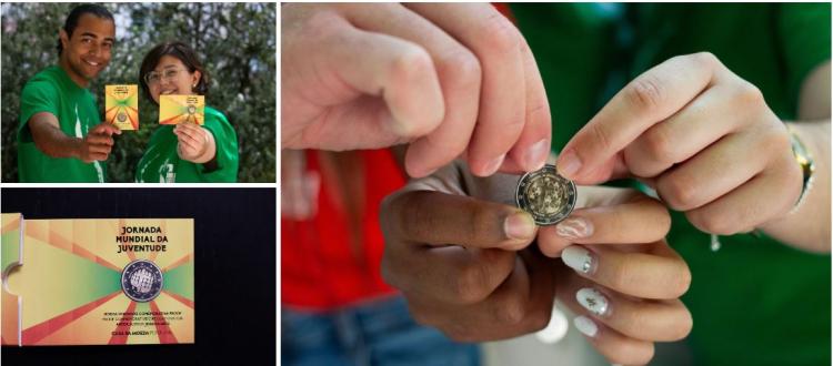 Una moneda conmemorativa acerca peregrinos africanos a la JMJ Una moneda conmemorativa acerca peregrinos africanos a la JMJ