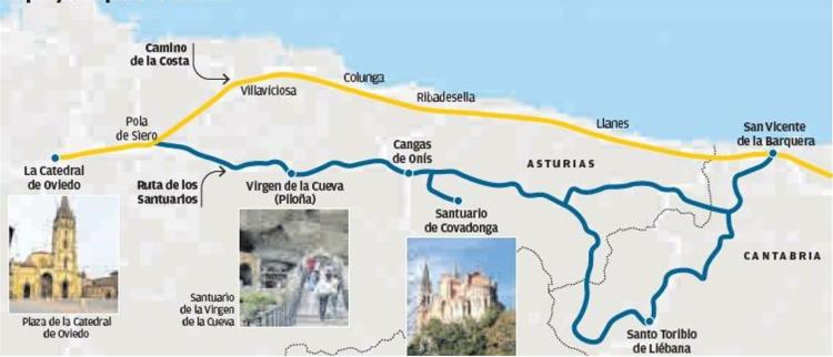 Una nueva ruta espiritual en España, "El Camino de los Santuarios" Una nueva ruta espiritual en España, "El Camino de los Santuarios"