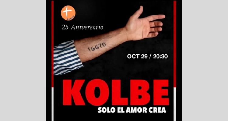 Única función de 'Kolbe', el musical sobre el mártir polaco, en el Teatro Avenida Única función de 'Kolbe', el musical sobre el mártir polaco, en el Teatro Avenida