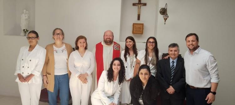 USAL: Universitarios recibieron los sacramentos de iniciación cristiana